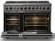 Viking® 7 Series 48" Damascus Gray Pro Style Dual Fuel Range-1