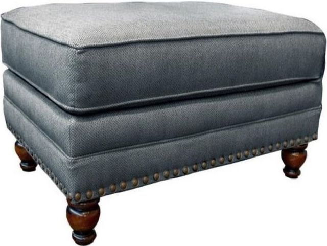 Fusion Furniture Bates Charcoal Gray Ottoman-0