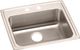 Elkay Lustertone® Classic Lustrous Satin 22" x 19-1/2" x 5-1/2" 2-Hole Single Bowl Drop-In ADA Sink-0
