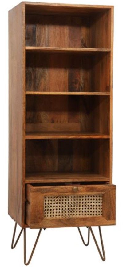 Jaipur Furniture Nyack Brown Cabinet with Drawer-1
