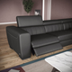 Natuzzi Editions Forza 4-Piece Reclining Sectional-2