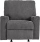 Signature Design by Ashley® Rannis Pewter Manual Recliner-1