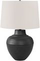 Monarch Specialties Inc. 26"H Black Metal Table Lamp-0