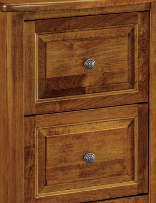 Archbold Furniture Customizable Amish Essentials Carson File Cabinet-1