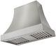 AGA Cascade 36" Stainless Steel Wall Mounted Range Hood  with Brushed Nickel Trim-0