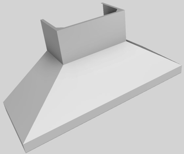 Vent-A-Hood® 66" Stainless Steel Wall Mounted Range Hood-1