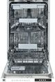 Porter & Charles 18'' Panel Ready Top Control Built-In Dishwasher-1