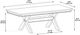 Powell® Willow 5-Piece Beige/Dark Gray/Smokey White Dining Set-2