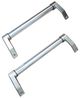 Bertazzoni Master Series 24" Stainless Steel Bottom Freezer Refrigerator Handle Kit-0