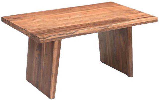Home Trends & Design Barcelona Natural Coffee Table-0