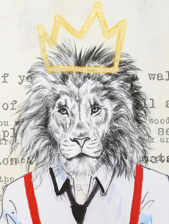 Stylecraft King with Braces Wall Art-1