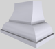 Vent-A-Hood® Designer Series 48" White Wall Mounted Range Hood-4