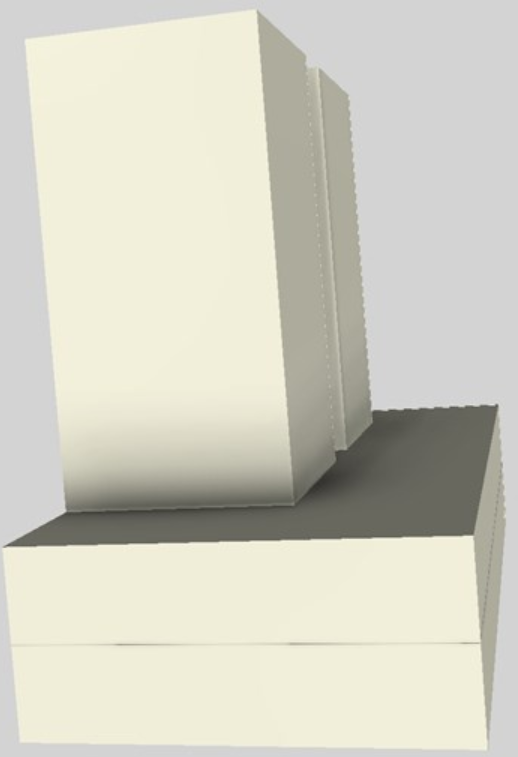 Vent-A-Hood® 42" Biscuit Contemporary Wall Mounted Range Hood-1