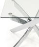 VIG Furniture Modrest Pyrite Modern Chrome/Clear End Table-1