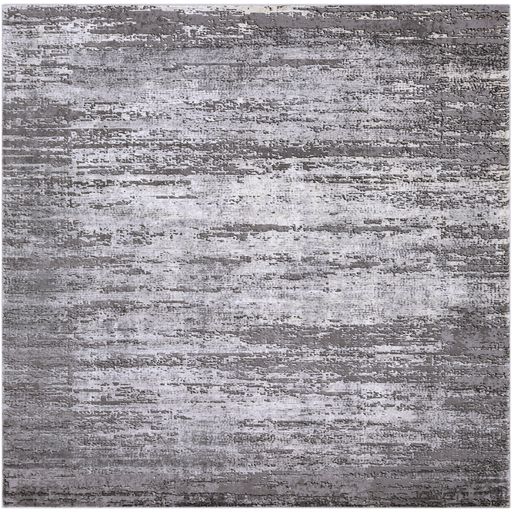 Surya Tibetan Medium Gray 8' Square Rug-0