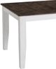 Intercon Kona Gray Dining Table with White Base-2