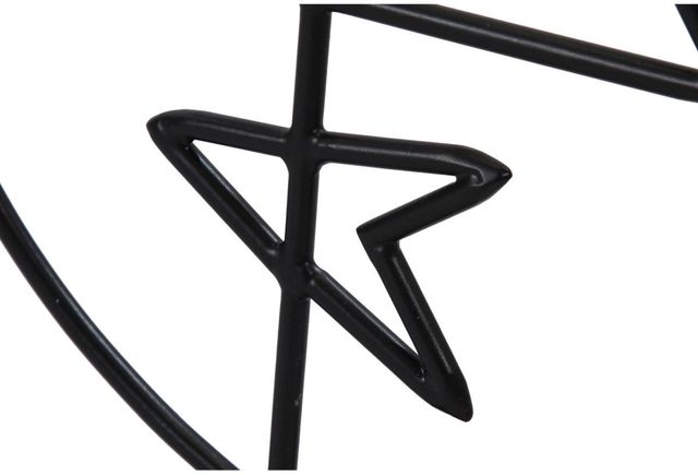Renwil® Posie Matte Black Face Statues-2