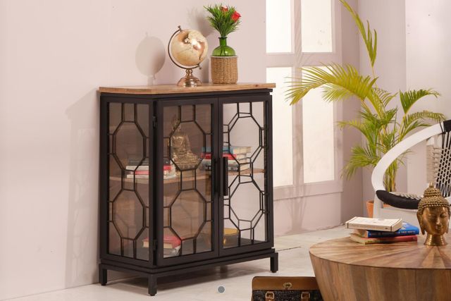 Jaipur Furniture Mariani Black Cabinet-1