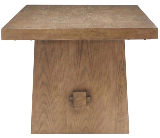 Magnussen Home® Lindon Belgian Wheat Trestle Dining Table-2