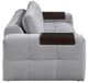 Homelegance® Tidal Gray Loveseat-3