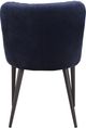 Moe's Home Collection Etta Dark Blue Dining Arm Chair-2