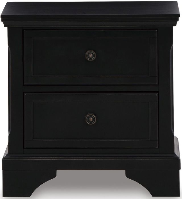 Signature Design by Ashley® Chylanta Black Nightstand-2