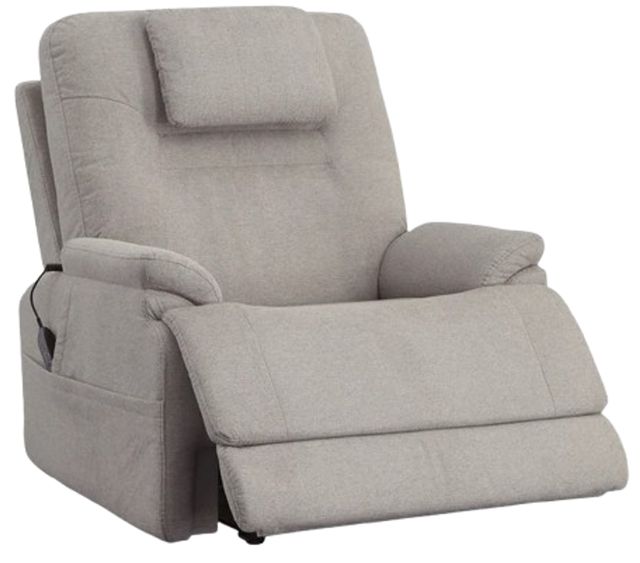 Flexsteel® Zecliner Model 2 Dove Power Lift Sleep Recliner with Power Headrest and Lumbar-1