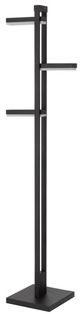 Cal® Lighting & Accessories Dijon Black Floor Lamp-0