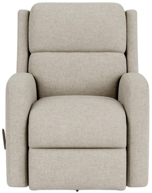 Flexsteel® Chip Silver Driftwood Swivel Gliding Recliner-1