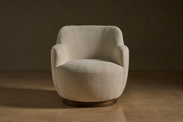 Universal Explore Home™ Chloe Colorado Natural Swivel Chair-1