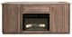 International Furniture Direct Mezquite Brown Electric Fireplace TV Stand-0