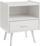 Monarch Specialties Inc. White End Table -0