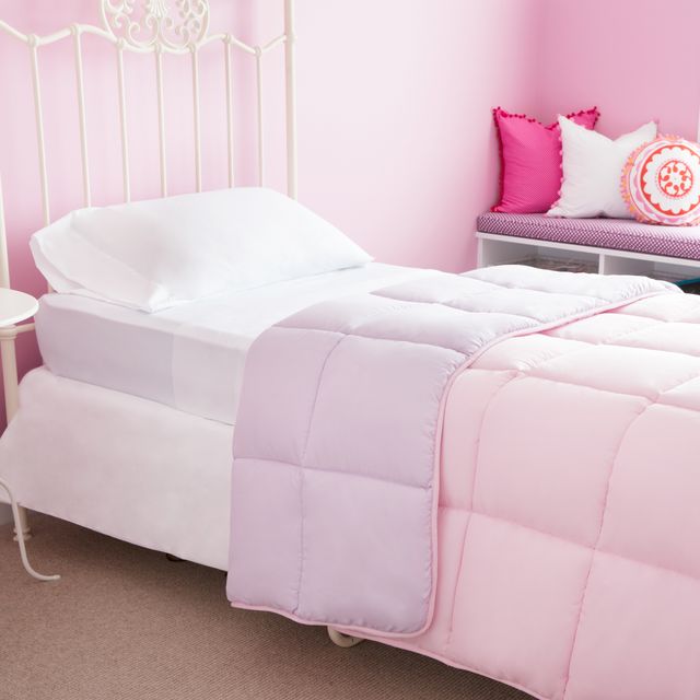 Malouf® Woven™ Reversible Lilac California King Bed in a Bag-3