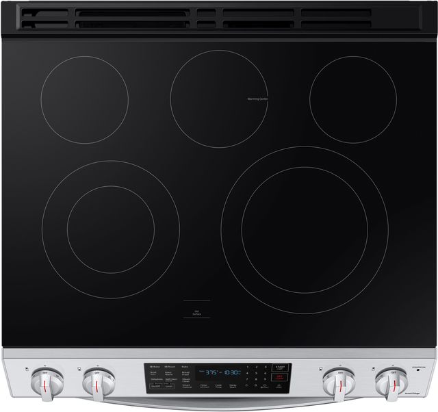 Samsung 30" Fingerprint Resistant Stainless Steel Slide-In Electric Range-3