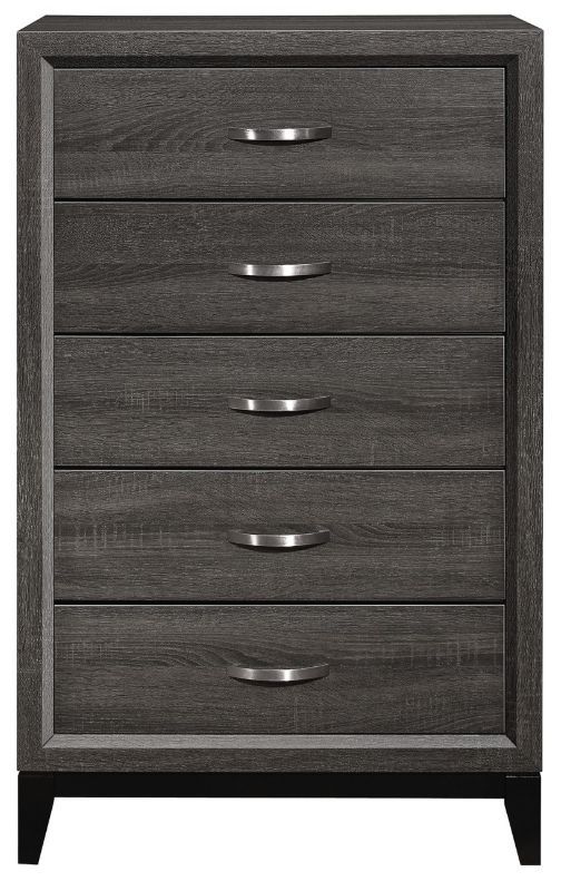 Mazin Furniture Davi Gray Chest-1