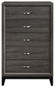 Mazin Furniture Davi Gray Chest-1