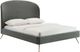 TOV Furniture Vivi Grey Velvet Queen Bed-1