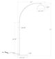 Coaster® Gloria Black/Gold 74" Floor Lamp-3