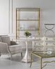 Century® Monarch Tyler Clear/Gold Leaf Etagere-2