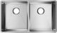 Elkay Crosstown® Polished Satin 31-1/2" x 18-1/2" x 9" Equal Double Bowl Undermount Sink-1