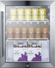 Summit® Commercial 2.1 Cu. Ft. Stainless Steel Frame Compact Outdoor Beverage Center-1