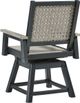Signature Design by Ashley® Mount Valley Driftwood/Black Swivel Chair-2