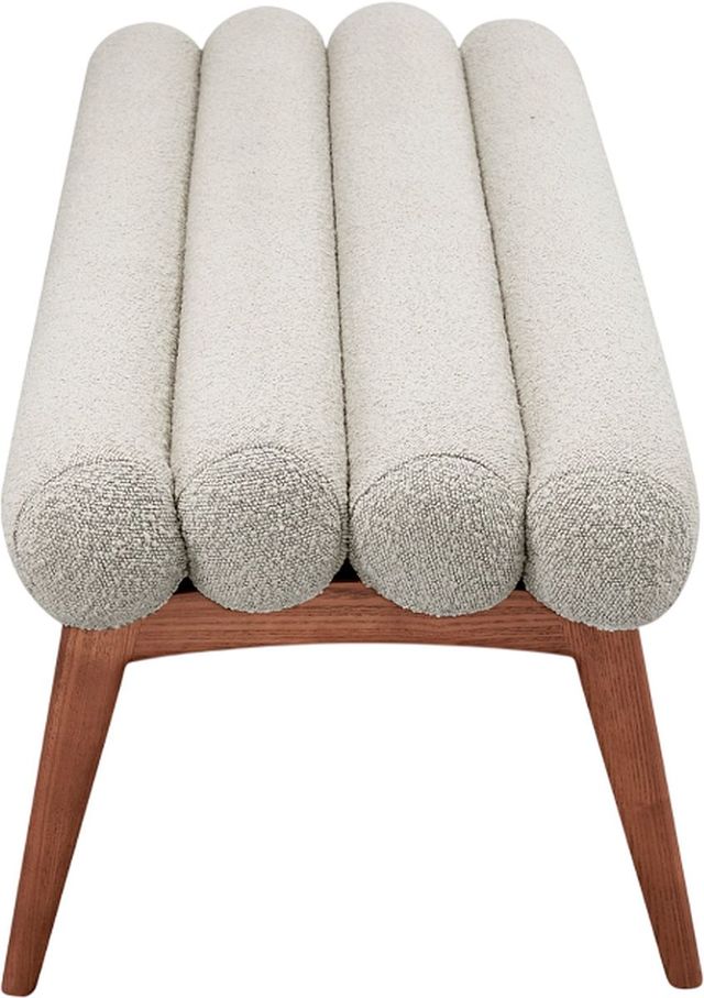 Moe's Home Collection Arlo Off White Bench-3