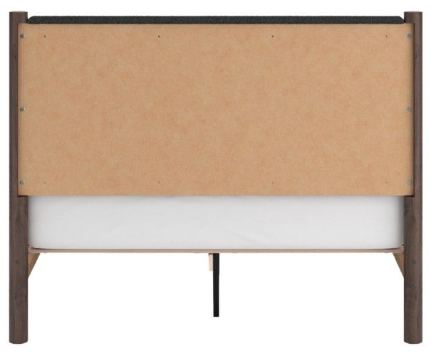 Signature Design by Ashley® Cadmori Brown Youth Full Upholstered Panel Bed-3