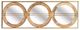 A & B Home Adelaide Brown Wall Mirror-1