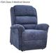 UltraComfort™ Polaris Midnight Large Power Lift Recliner with 4 Motor Heat and Vibrating Massage-0