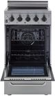 Unique® Appliances Prestige 20" Stainless Steel Freestanding Electric Range-1