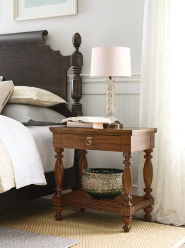 Kincaid® Bridgetown Warren Heritage Maple Bedside Table-1