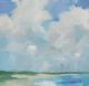 Stylecraft Light Blue/White Wall Art-1