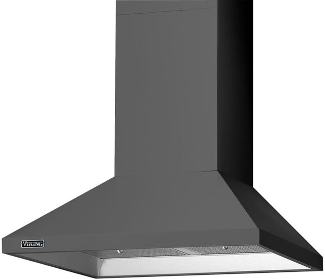 Viking® 3 Series 30" Damascus Grey Chimney Wall Hood-0